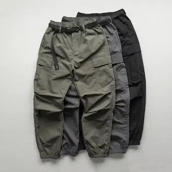 Повседневные брюки Мужские военные тактические джоггеры Камуфляжные брюки-карго Многокарманные высококачественные бренды Мода Черные армейские брюки