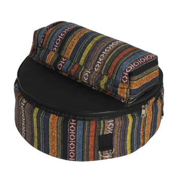  Портативная сумка для малого барабана с внешними карманами Хранение в этническом стиле Прочный
