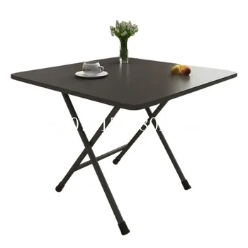  портативный на открытом воздухе для путешествий простой складной небольшой стол обеденный стол современный черный стол