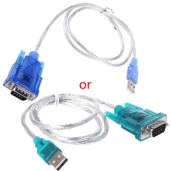 Преобразователь Адаптер USB на RS232 Последовательный порт 9-контактный кабель DB9 Последовательный COM-порт WXTB