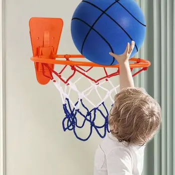  Простая установка Сетка для баскетбольного кольца Бесшумный мяч Износостойкий Специально разработан для бесшумных мячей
