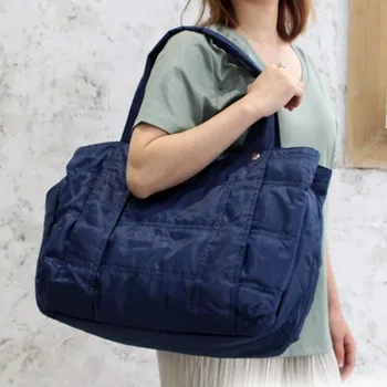 Прямые продажи Новые японские сумки для мам Нейлон Женская сумка Оксфордская ткань Плечевая сумка Пакет для путешествий на короткие расстояния Твердый кошелек