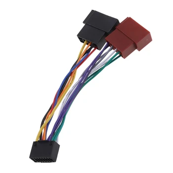  Разъем ISO Стандартный жгут проводов для аудио автомобиля 1шт для пластиковой замены радиоприемника стерео 160x40x25 мм