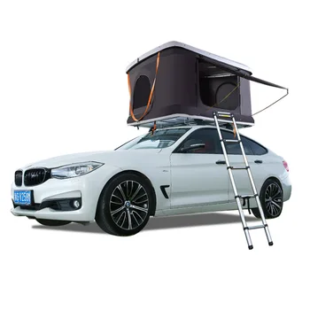 Роскошный автомобиль Крыша Палатка Автоматический грузовик Жесткая оболочка Открытые палатки на крыше для кемпинга