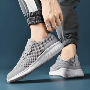 Серые кроссовки на плоском каблуке для мужской обуви 2023 Трендовые кроссовки Роскошный бренд Спортивная корзина Персонаж Играть Повседневная из Китая YDX1
