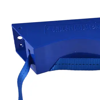 Синий утолщенный кронштейн цилиндра из АБС-пластика обеспечивает долговечность и безопасность Держатель баллона с пропаном
