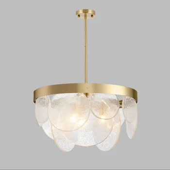 скандинавская люстра постмодернистская лампа для столовой гостиная простой ветер колокольчик свет роскошный теплый романтический креативный светильник для спальни