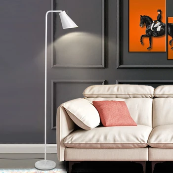 скандинавский современный минималистичный торшер для гостиной торшер работа обучение диван пианино чтение спальня прикроватная рыбалка вертикальная лампа