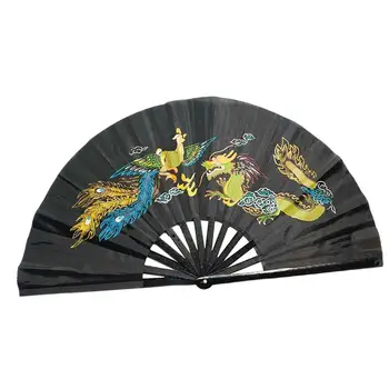 Складные вентиляторы Tai Ji Kung Fu Аксессуары Ручной вентилятор для вечеринки Favor Festival Unisex