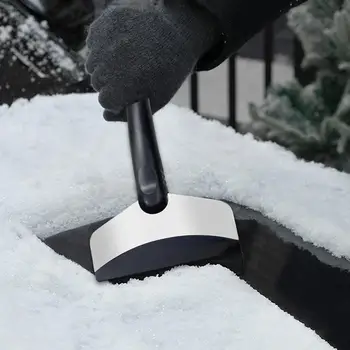 Снегоуборщик Компактный снегоуборщик Эргономичная ручка Нержавеющая сталь Авто Льдоудалитель Снегоуборщик для уборки снега Кемпинг