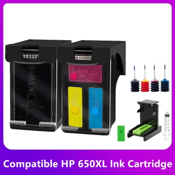 совместимый Замена струйного картриджа 650XL для HP 650 HP650 XL для принтера HP Deskjet 1015 1515 2515 2545 2645 3515 4645