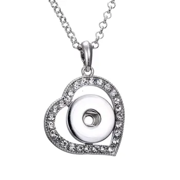 сублимационное сердце и квадратные ожерелья кулоны для женщин ожерелье на пуговицах кулон ювелирные изделия сердечный трансфер расходные материалы 20 шт./лот