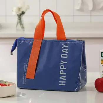 Толстая сумка для бенто Утолщенная герметичная сумка для обеда Портативная теплоизоляция большой емкости для детской школы Еда для пикника Bento