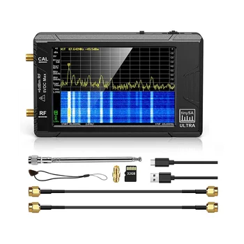 Ультра анализатор спектра, 4,0-дюймовый генератор сигналов 2-в-1 от 100 кГц до 5,3 ГГц с крошечной частотой от 100 кГц до 800 МГц