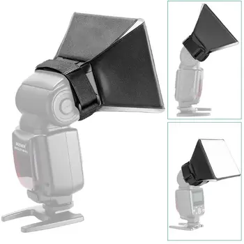 Универсальная складная вспышка Softbox Diffuser Камера Photo Speedlight Soft Box Kit Инструмент для аксессуаров для камер Nikon