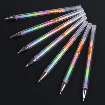  чернила 6 цветов маркер ручка маркер канцелярские принадлежности ручка красочная ручка для рисования школьные канцелярские принадлежности