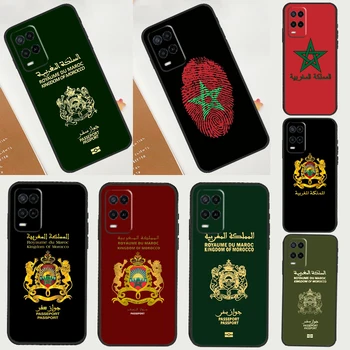 Чехол для флага Марокко для OPPO A74 A94 A54 A15 A5S A1K A52 A72 A83 A91 A93 A53S A31 A53 A5 A9 2020