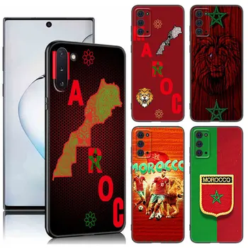 Чехол с флагом Марокко для Samsung M30 M31 S Note 10 Lite 20 Ultra M04 M13 M32 M14 M23 M33 M34 M42 M52 M53 M54 5G M11 M12 M21 M22 M51