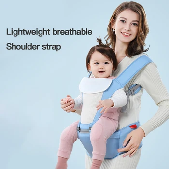 Эргономичный рюкзак Рюкзак-кенгуру Переноска для детей Детский слинг для путешествий 0-48 месяцев Пригодно для использования