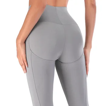 ягодицы приподнятые персиковые обнаженные спортивные и фитнес-штаны для женщин с высокой эластичностью для похудения LuluLemonS штаны для бега для йоги